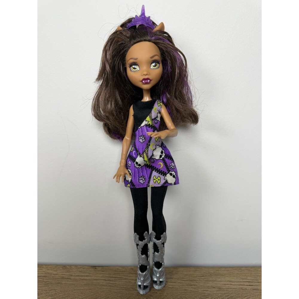 Monster High Clawdeen Wolf Generation 2 2015 How Do You Boo + Dress + Boots